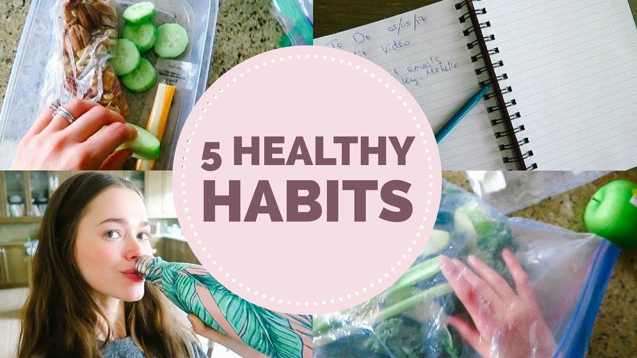 5 Healthy Habits You Need To Start Doing Today | Mommy, Model, Holistic Nutritionist Tips