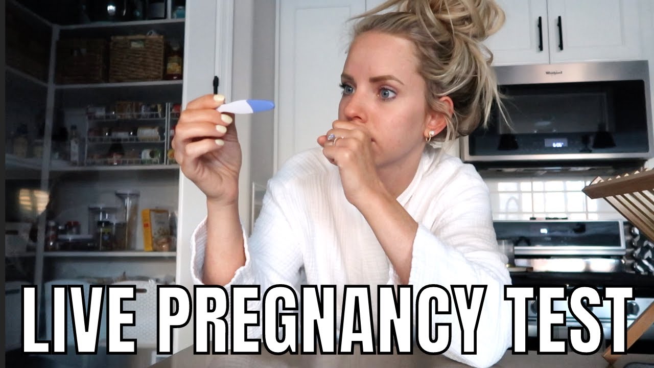 LIVE PREGNANCY TEST / FIRST ROUND OF CLOMID / Caitlyn Neier