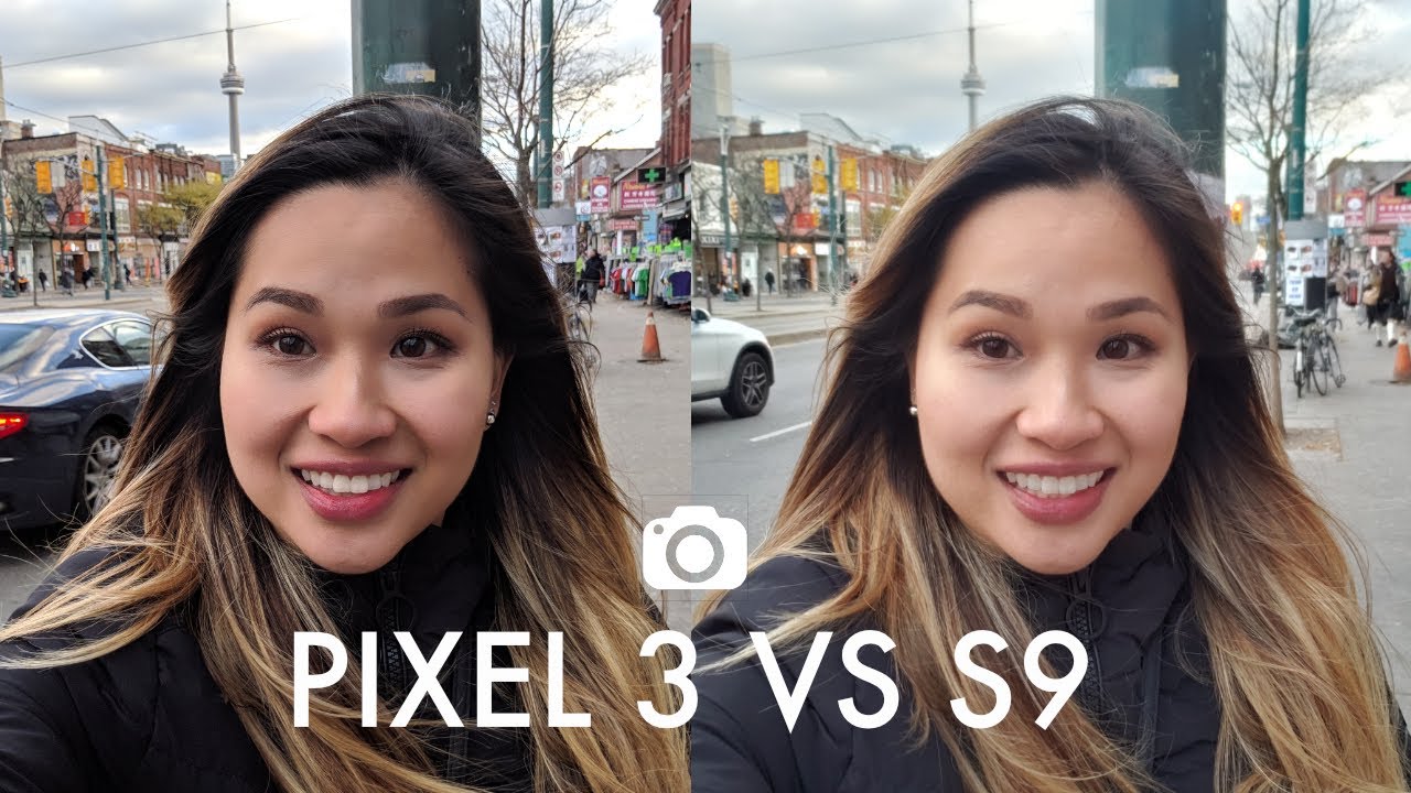 Pixel 3 vs Galaxy s9 Front Facing Camera Test