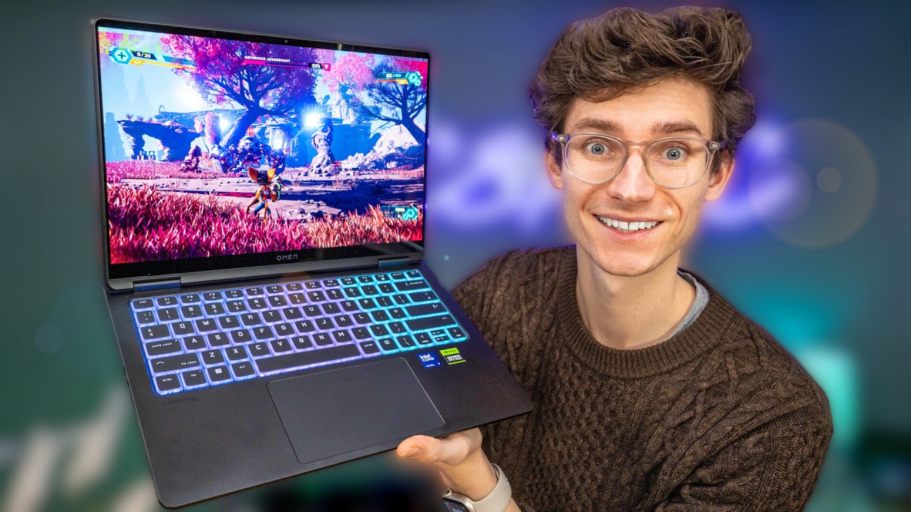 OMEN Transcend 14 НЕВЕРОЯТНО хорош! 🥳 (RTX 4060, Intel Core Ultra 7 155H) | РЕКЛАМА