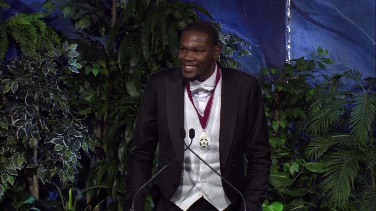 Kevin Durant Acceptance Remarks at the Oklahoma Hall of Fame Ceremony