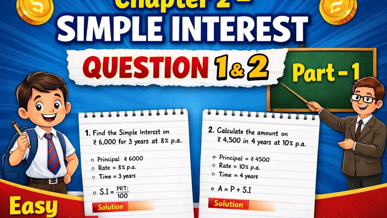 Simple interest//chapter-2//Wbbse Bourd class 10 mathematics//#perfect_science