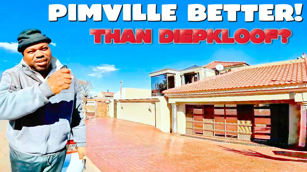 PIMVILLE (BESTER) A TOP CLASS SUBURB IN THE TOWNSHIP | RICH & EXPENSIVE NEIGHBORHOOD OF SOWETO
