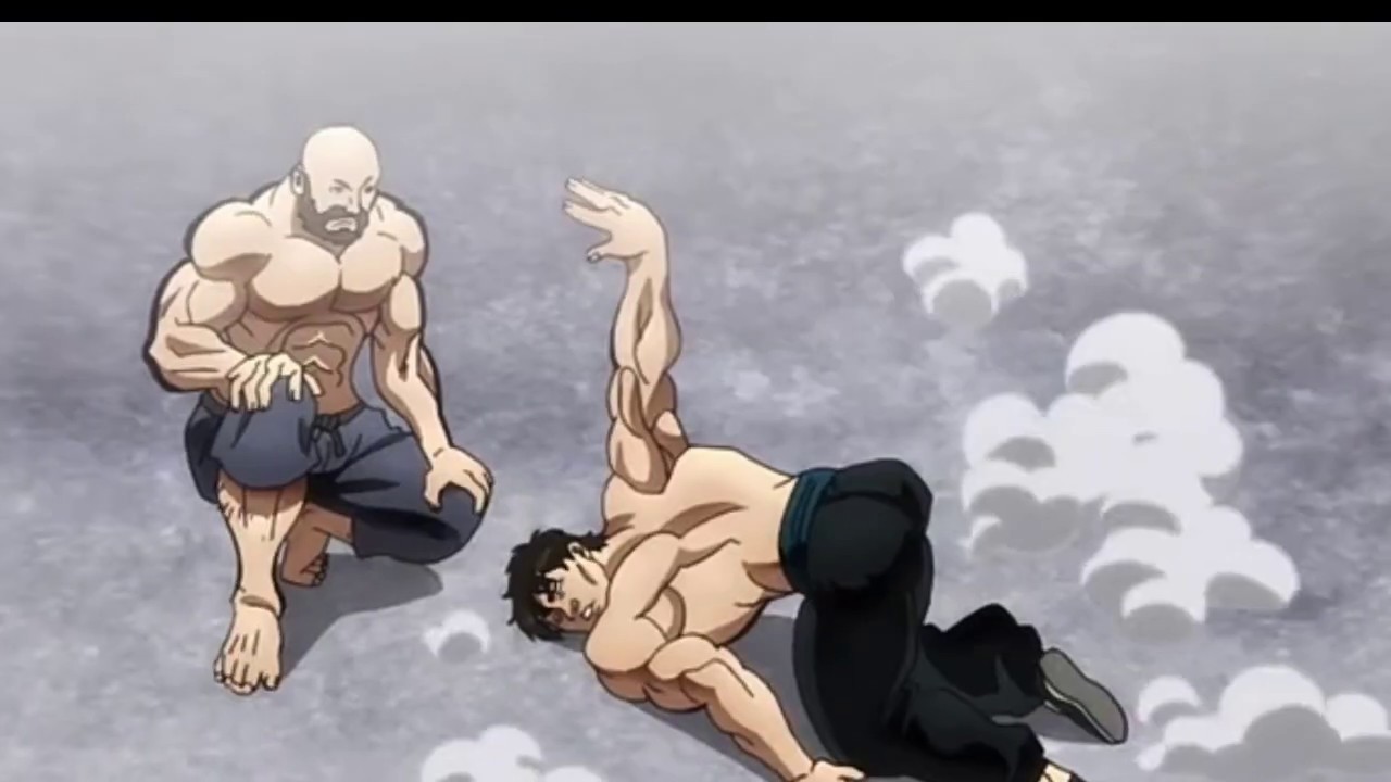Kaioh Jyaku Vs Kaioh Chin  | Baki (2020) episode 4 海王女VS海王チン