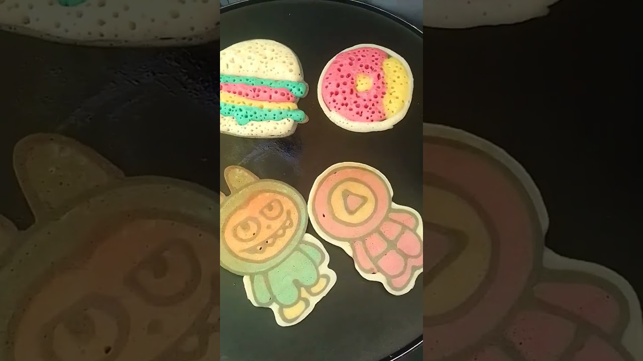 Jajanan unik, kue pancake mini karakter yang nikmat cuma Rp 2.000.