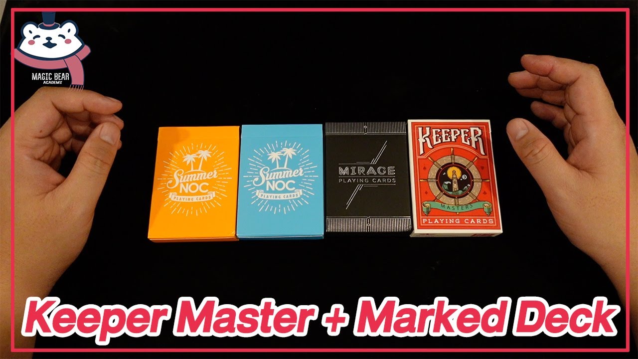 Review Playing Card พี่หมีรีวิวไพ่ l  Keeper Master + Marked Deck
