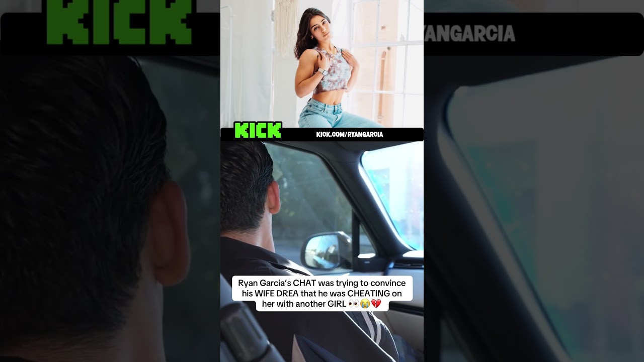 Ryan Garcia ALMOST CHEATED 😭💔 