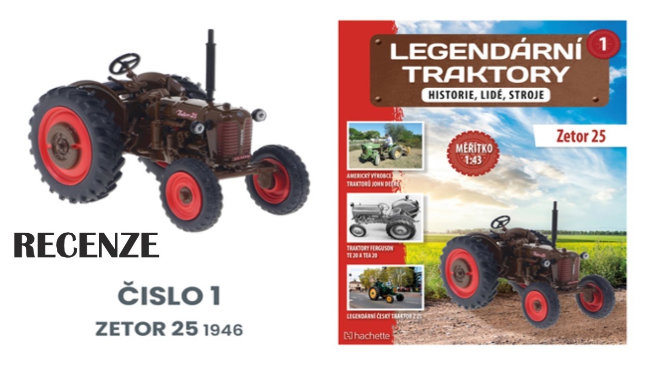 Legendární Traktory 1 - Zetor 25 ( Recenze)