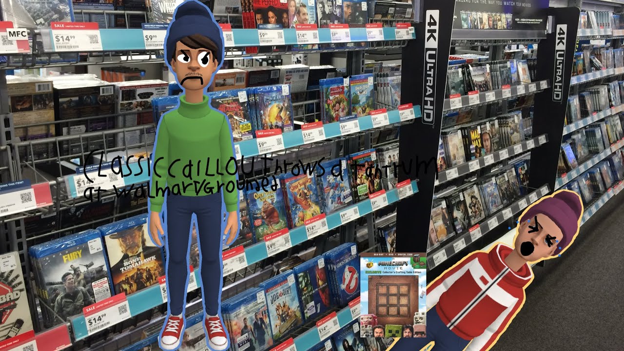 Классический Каю устраивает истерику в Walmart/Grounded