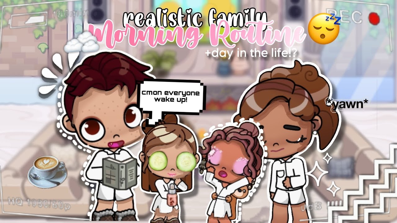 realistic family morning routine 🌸☕👶 | avatar world 🏡 || voiced roleplay 🎙️✨
