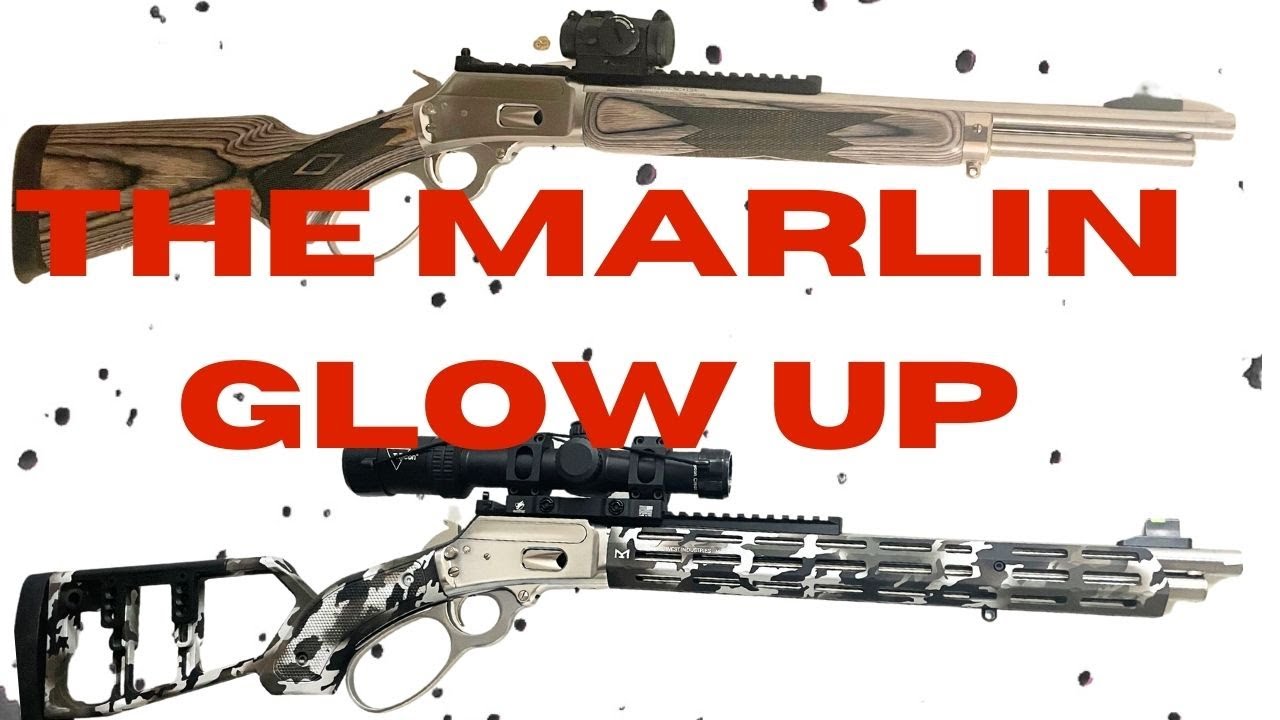 Улучшенная прикладка для винтовки Marlin 1894 SBL – установка цевья и приклада с покрытием Cerako...
