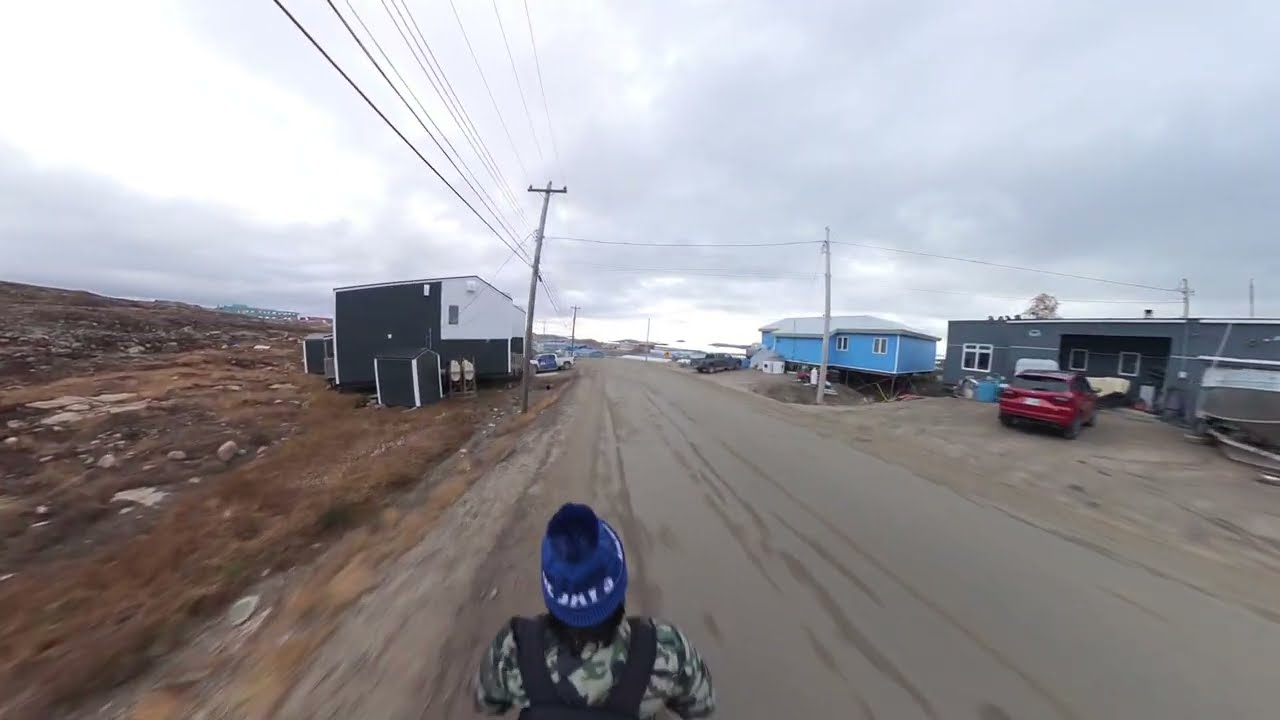 Sights and Sounds: Iqaluit, NU September 30, 2024 in 4K video