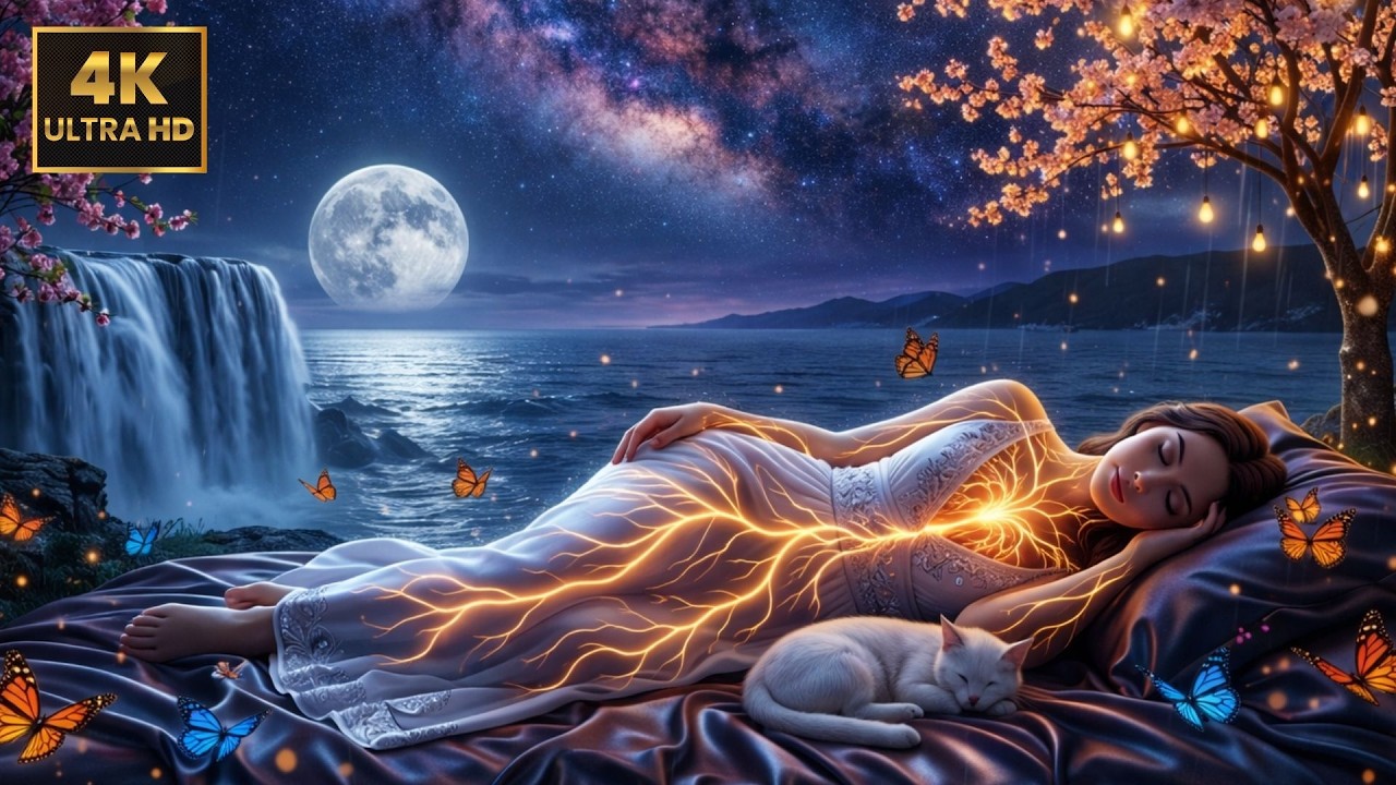 Fall Into Sleep Instantly (No Ads) • Deep Sleep Music • Calm Overthinking & Melatonin Release