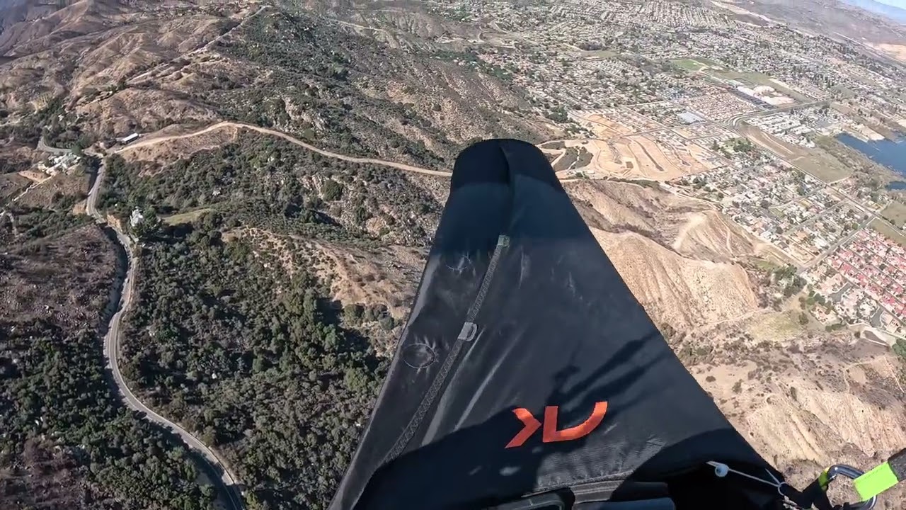 20250226 FLT#1237@ELsinore BGD Lynx 2 パラグライディング放題@アメリカ西海岸