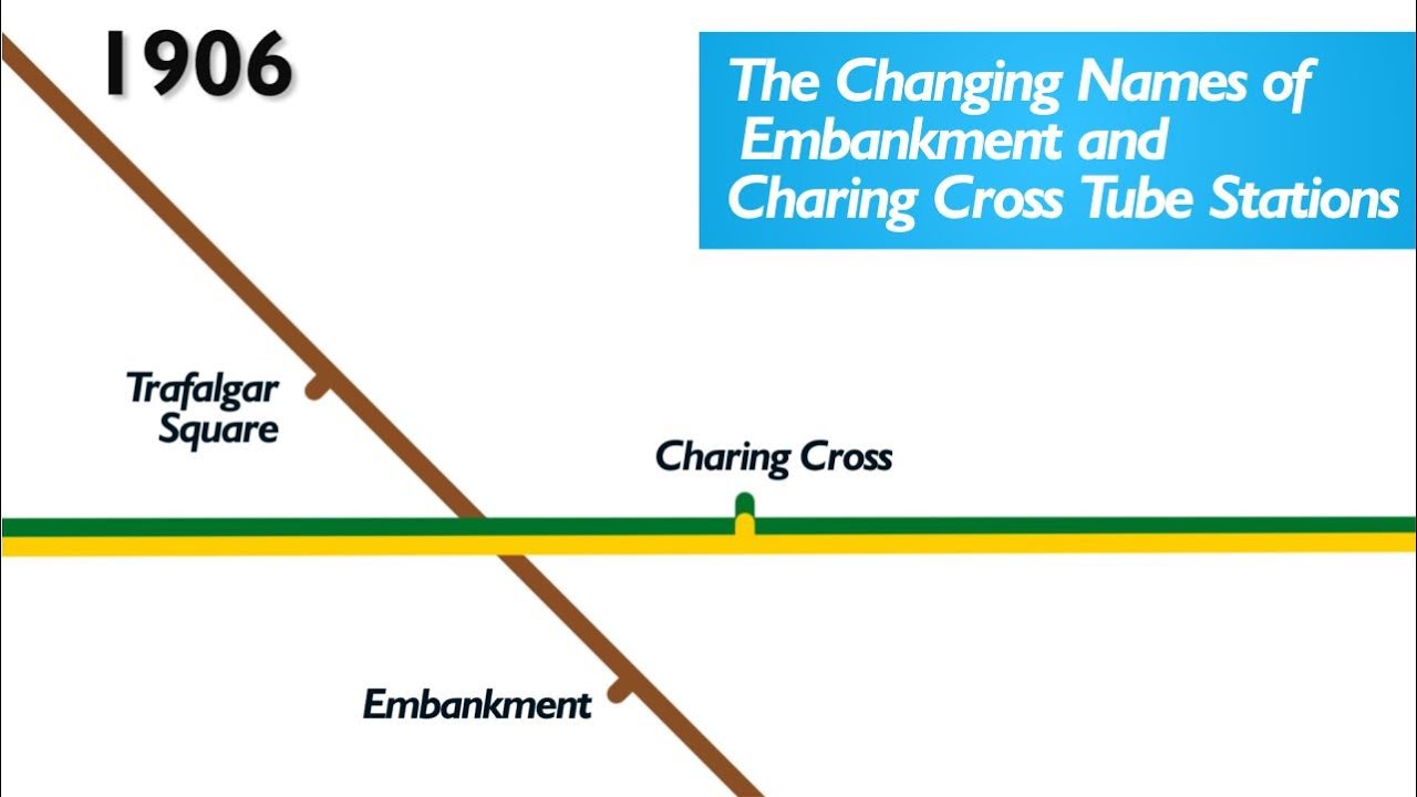 Embankment Used To Be Called Charing Cross