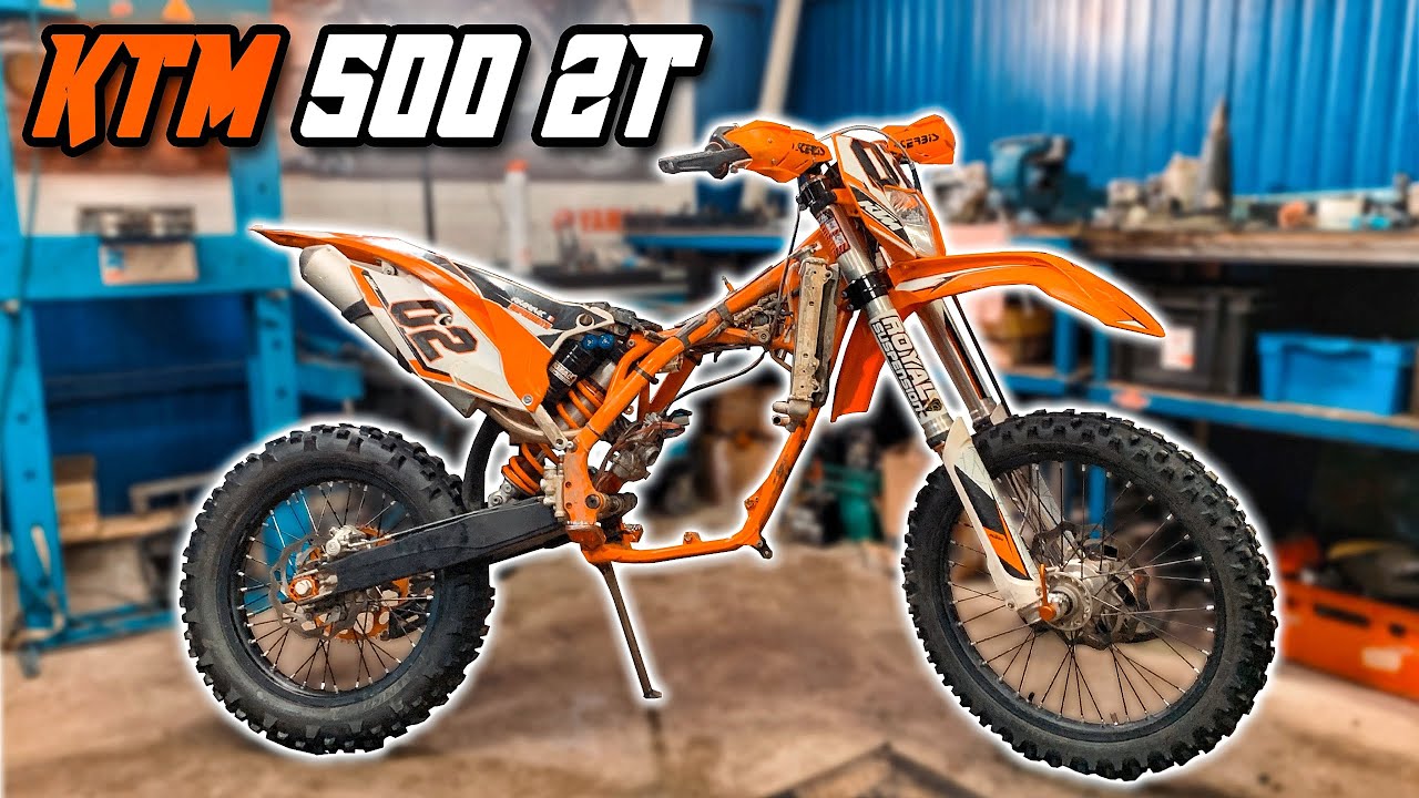 MONTAGE DU KIT 500cc 2 TEMPS SUR MA KTM !