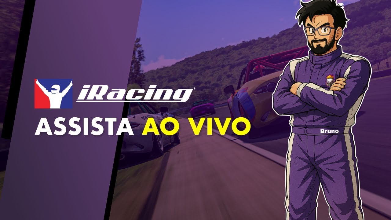 iRacing ao vivo: lobby do improvavel !donate