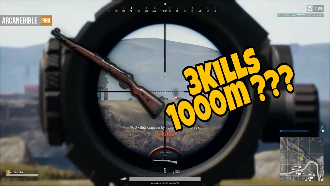 [PUBG Highlight] Những pha xử lý K98 hay nhất - Kar98 Highlight #3