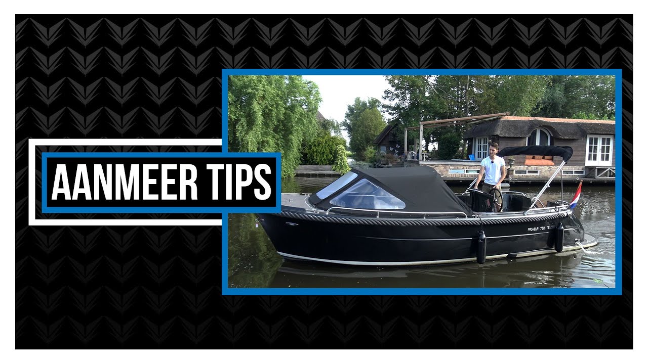 Sloep & Tender Videoblog #180: Tips voor het aanmeren van de boot