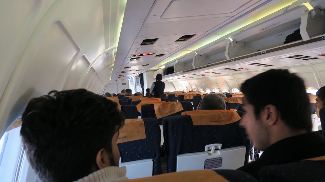 Перелет Тегеран - Чабахар на McDonnell Douglas MD-83 а/к Caspian Airlines