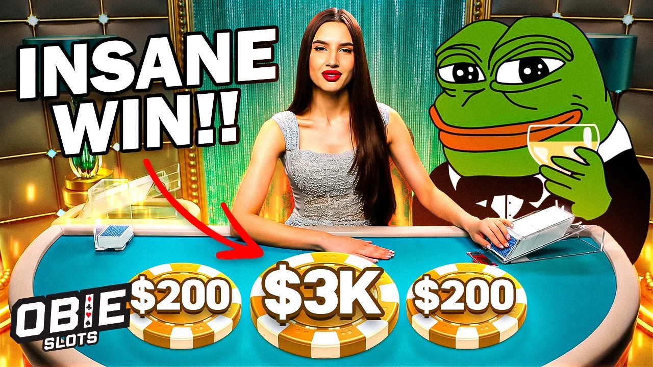 THIS *LIVE* BLACKJACK SESSION WAS ABSOLUTELY INSANE!