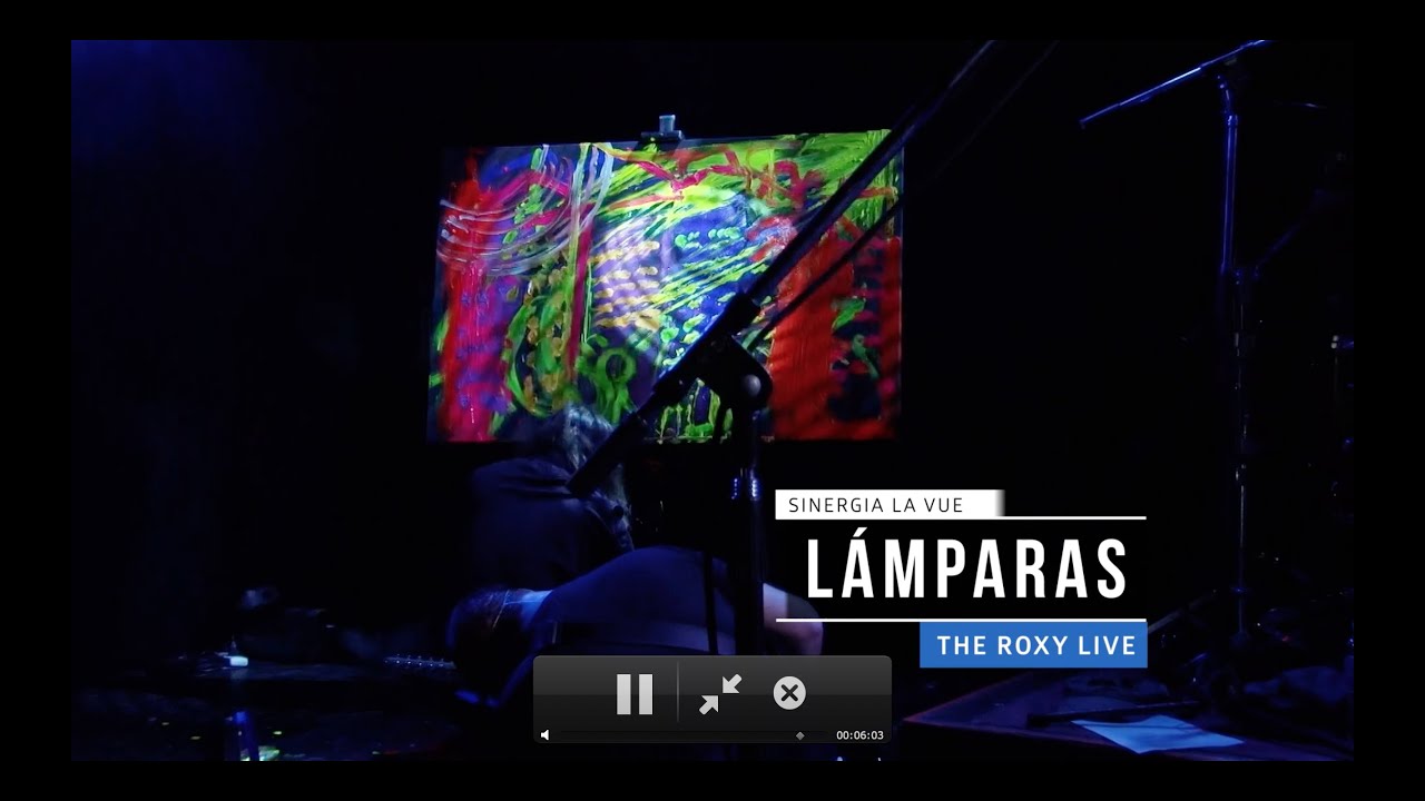 Sinergia - Lámparas - The Roxy Live DVD