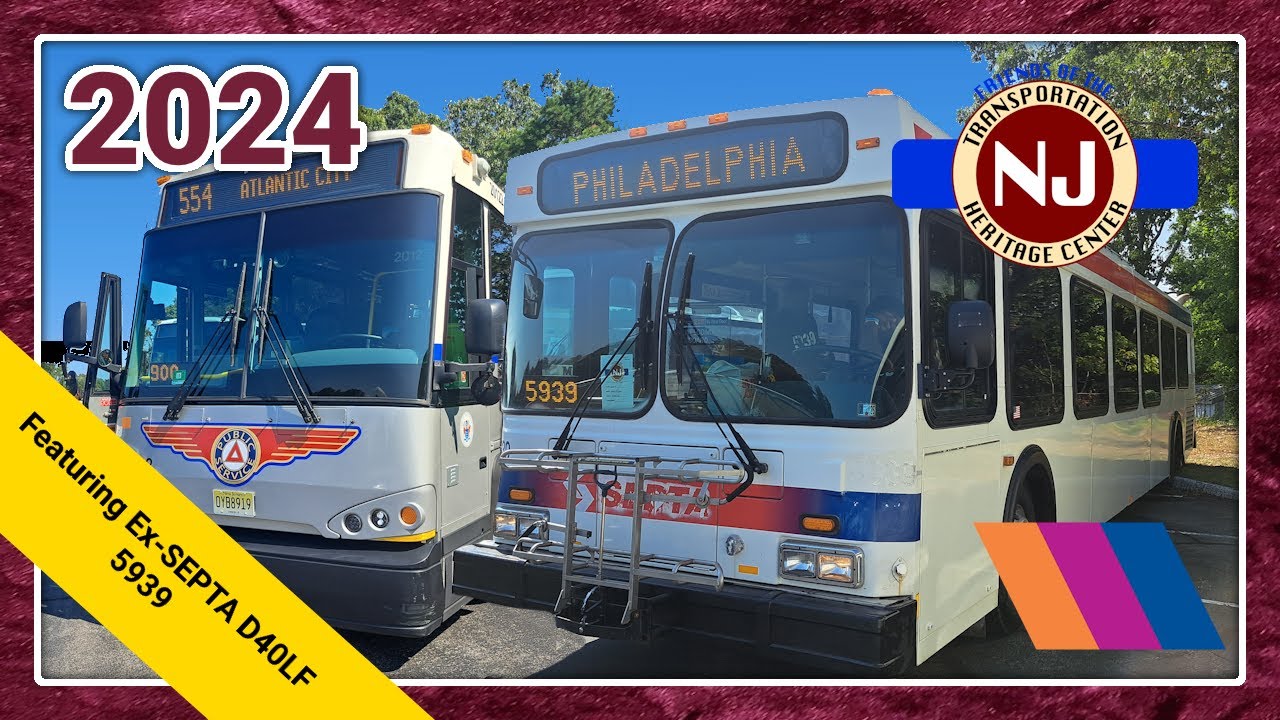 Bus Fest 2024! Hosted by Friends of NJ Transportation Heritage Center