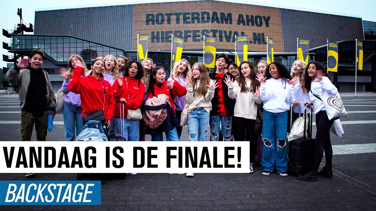 #24 EEN KIJKJE ACHTER DE SCHERMEN TIJDENS DE FINALE! | JUNIOR SONGFESTIVAL 2021 🇳🇱