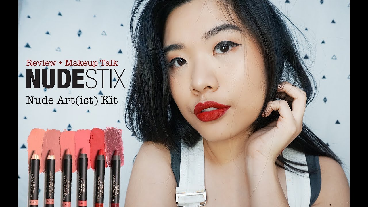 Swatches + Review + Makeup Talk: NUDESTIX Nude Artist Box Lips