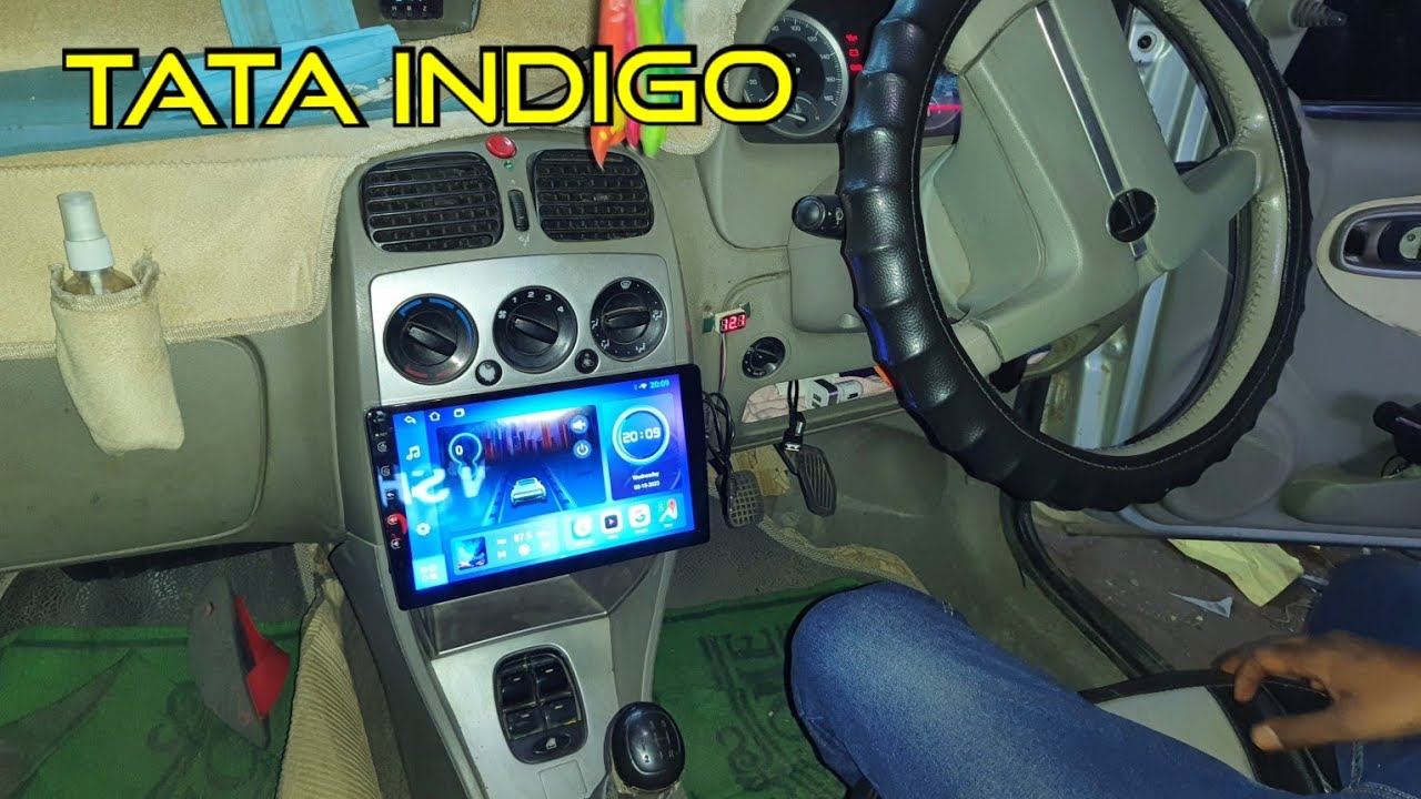 Tata Indigo cs install Android music system @04bhopal