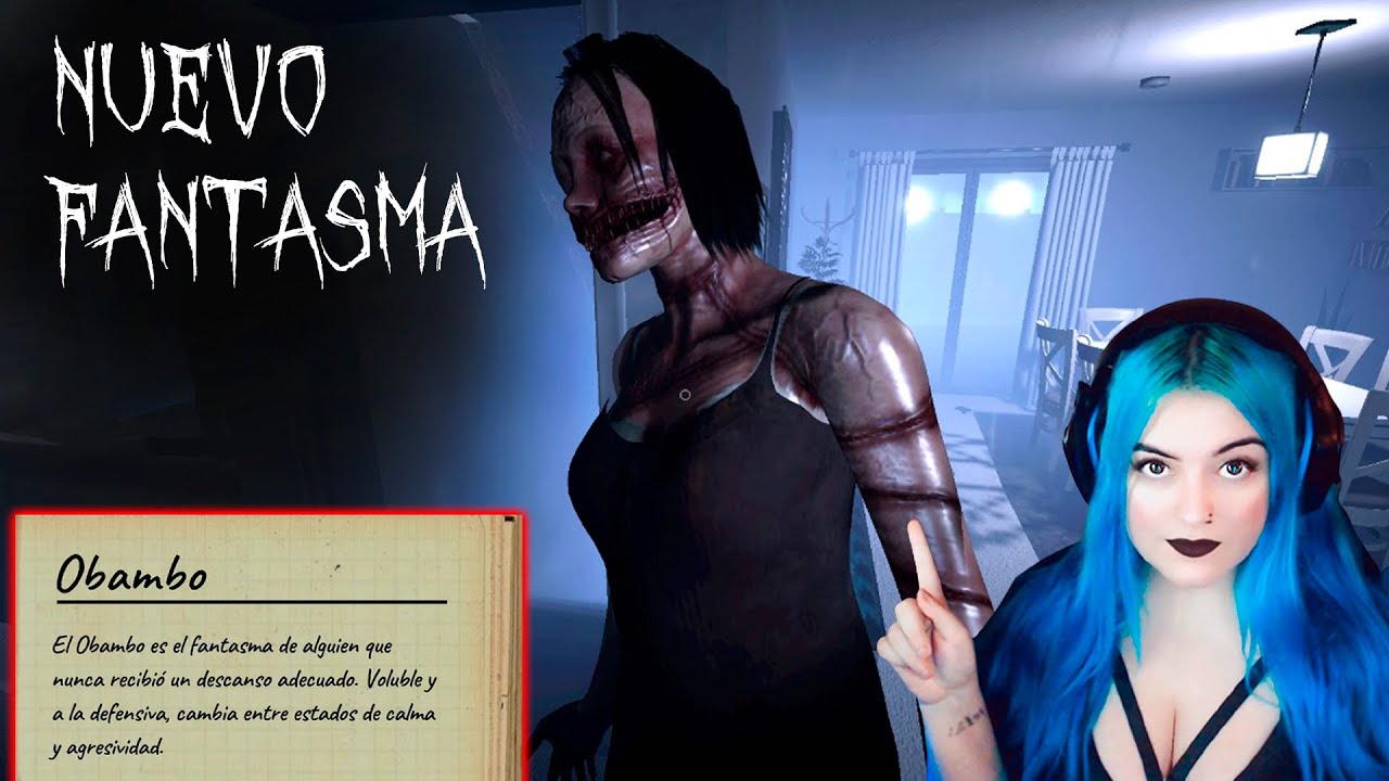 INVESTIGAMOS NUEVO FANTASMA EN PHASMOPHOBIA! PRIMER ENCUENTRO CON OBAMBO!