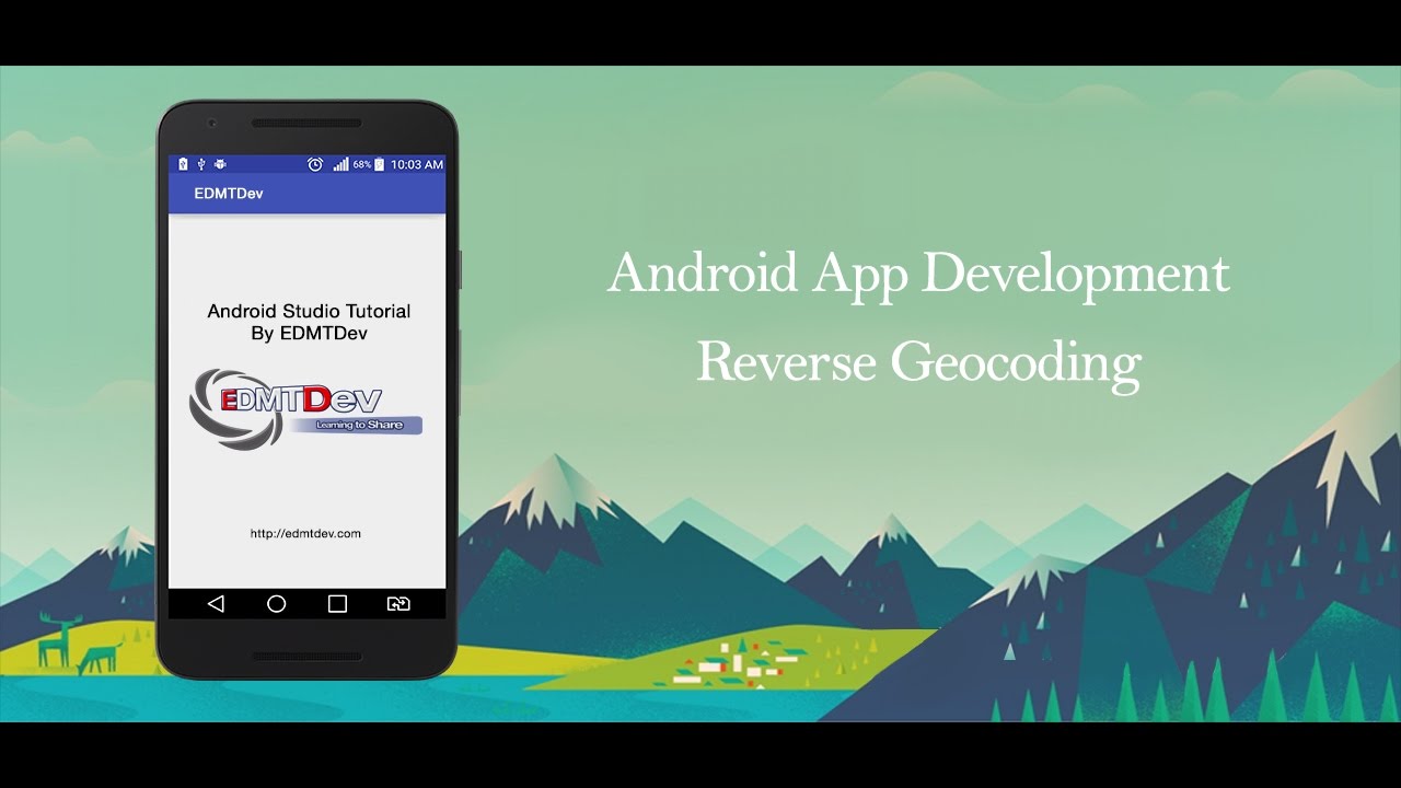 Android Studio Tutorial - Reverse Geocoding