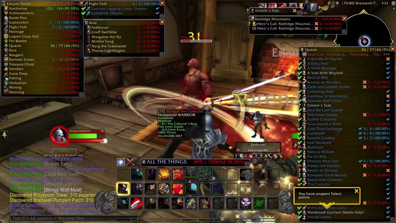 WoW Questing Order Guide Part 4 - Guide to completing Elwynn Forest East Side + Redridge Quests