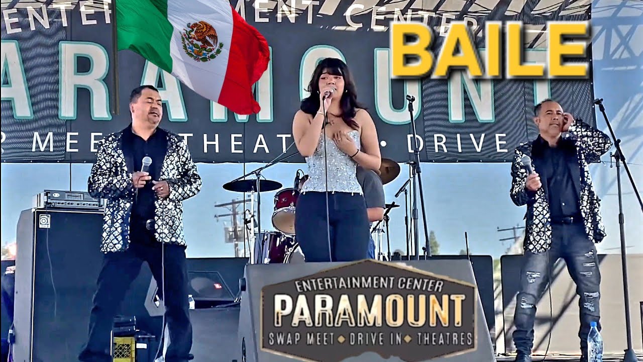 🇲🇽En vivo en paramount swapmeet musica y baile #norten̈o los de tierra caliente 2025💃🕺🎼🎸🎵🇲🇽