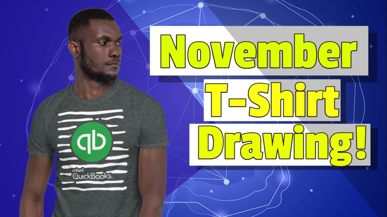 QuickBooks & POS Facebook Group T-Shirt Giveaway! - November 2019!