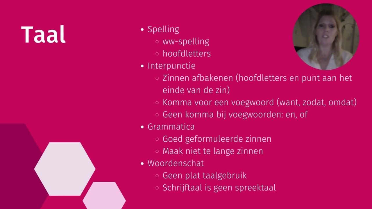 Examen  Nederlands schrijven 2F & 3F