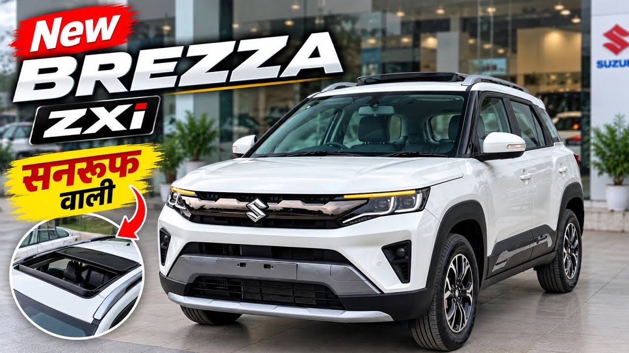 Brezza Facelift 2026 Latest Video✌️Best SUV ✅Brezza Facelift 2026✔️Brezza Zxi Feature✔️Brezza Car