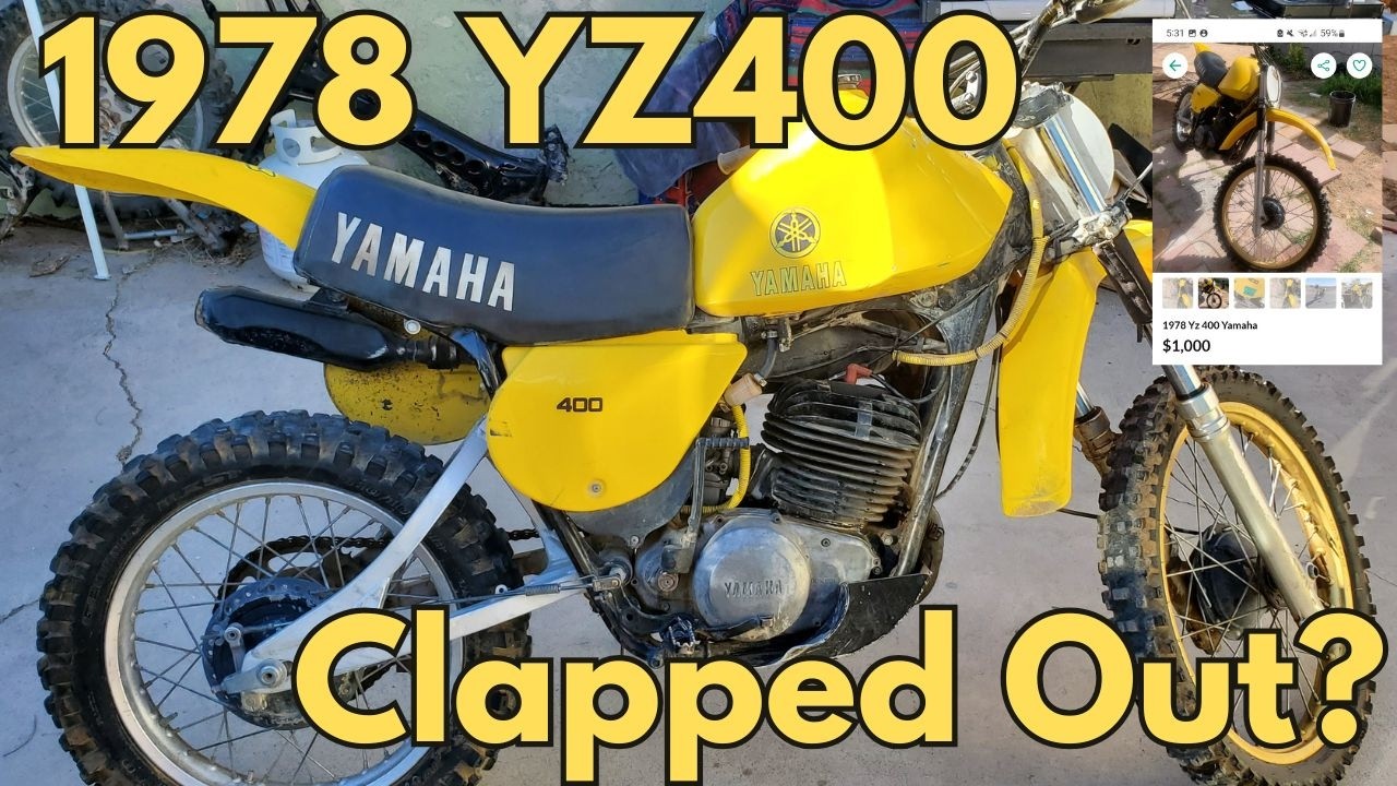 1978 Yamaha YZ400 - Clapped Out Relic or Vintage 2-Stroke Thumper?