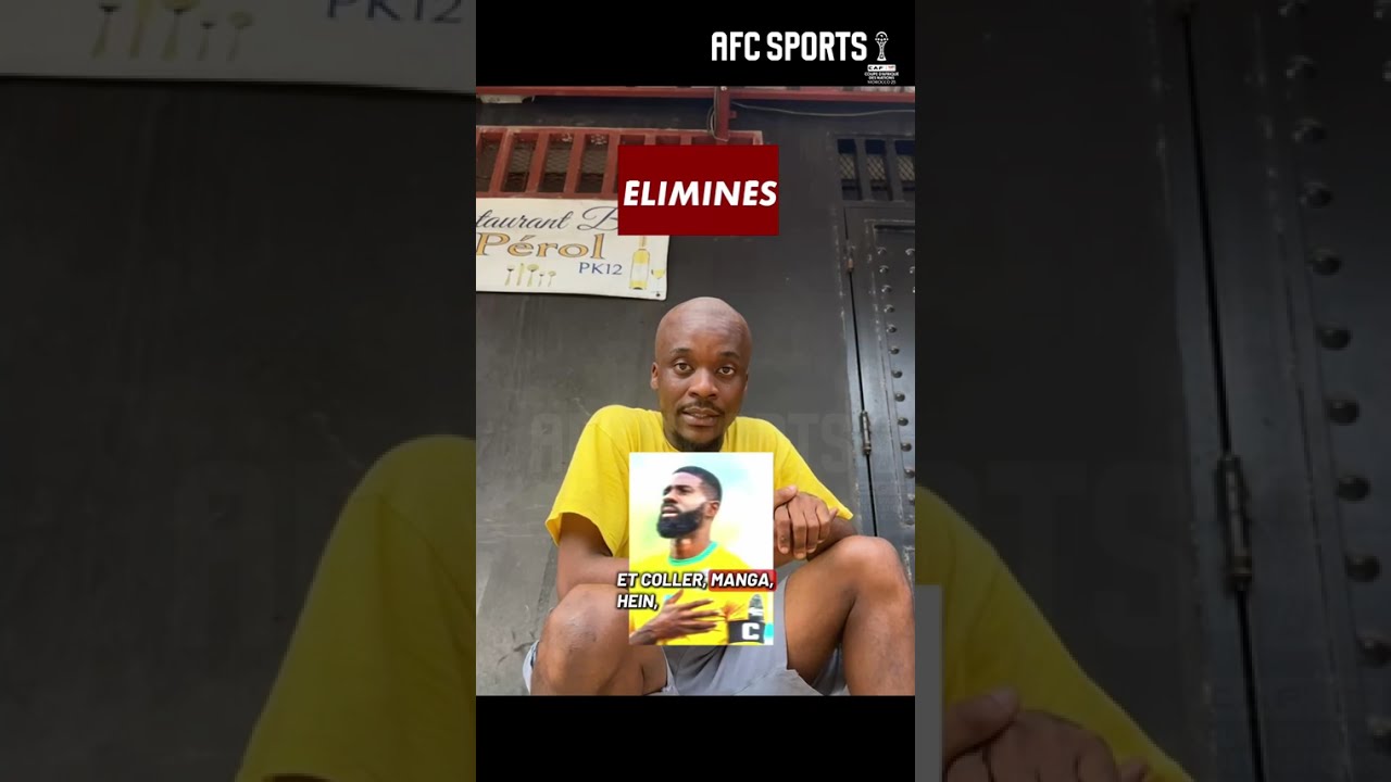 Insomnies pour les Gabonais 🇬🇦  apr&egrave;s l&rsquo;&eacute;limination en CAN : retour &agrave; Zolend&egrave; - AFC Sports Zapping