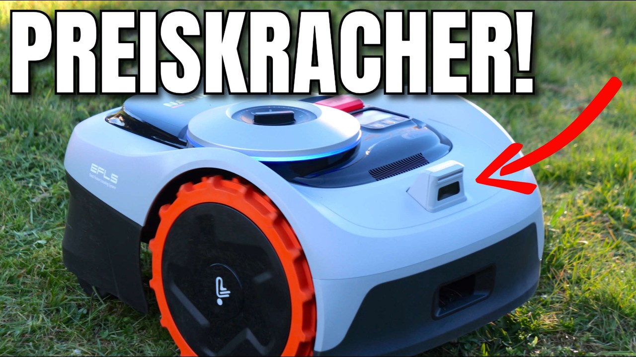 🔥 Der BESTE Preis-Leistungs Mähroboter OHNE Begrenzungskabel in 2025?  😱 Segway Navimow i105E TEST