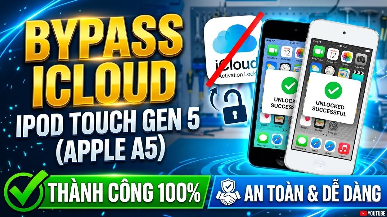 Bypass iCloud iPod Touch Gen 5 ( Apple A5 )