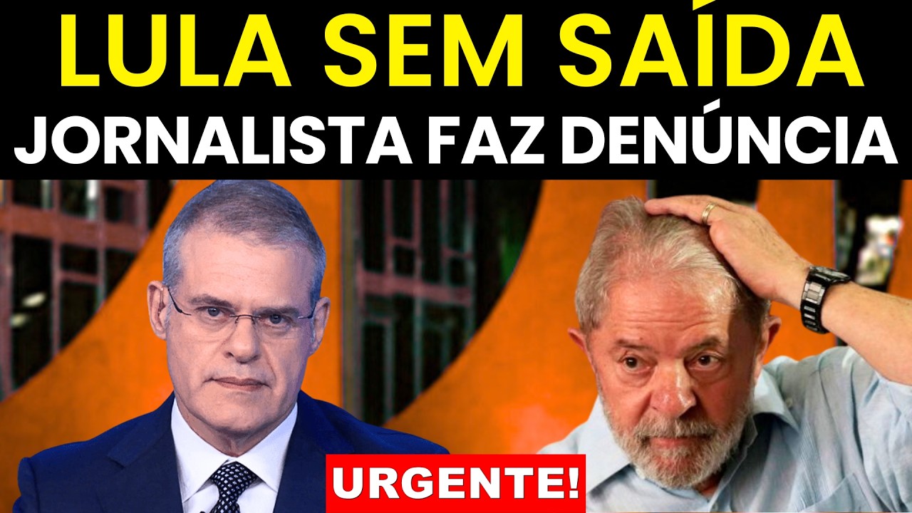 ASSISTA ANTES QUE SAIA DO AR... JORNALISTA DENUNCIA LULA E MOSTRA PROVAS O BRASIL VAI QUEBRAR