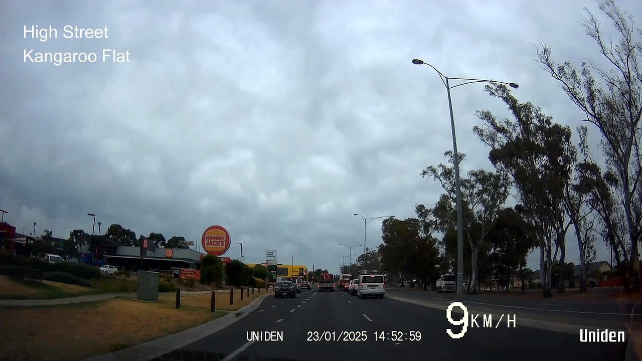 Lockwood to Kyneton via Kangaroo Flat - Thursday Drive 24 January 2025