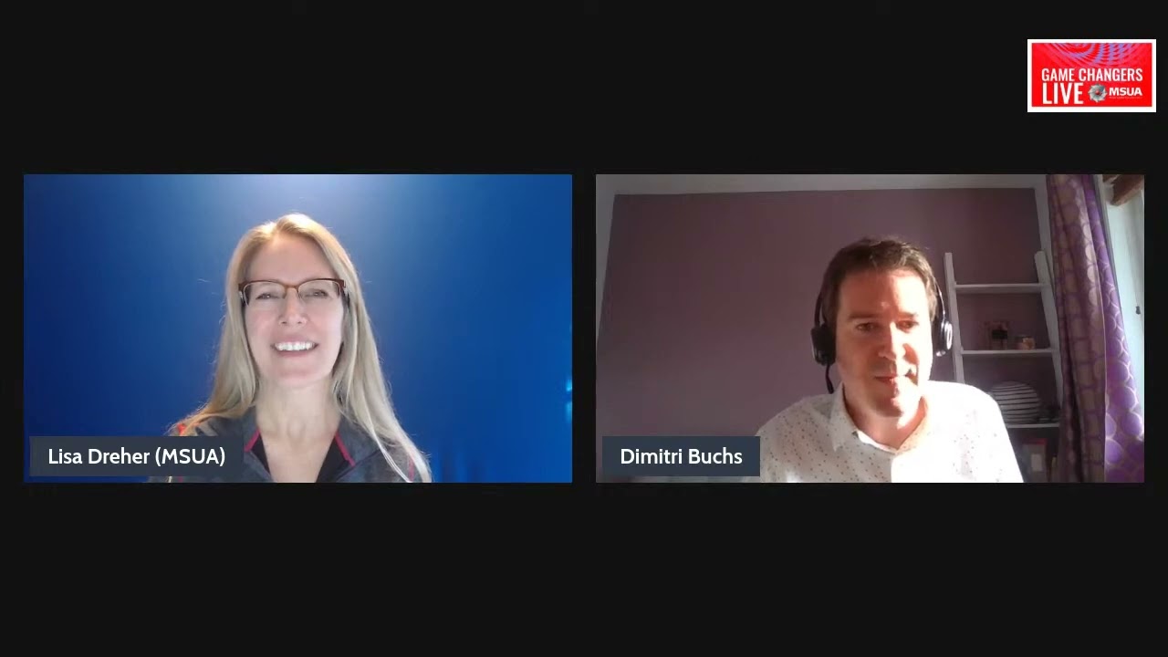 MSUAs Game Changers Live - Dimitri Buchs, Euroconsult