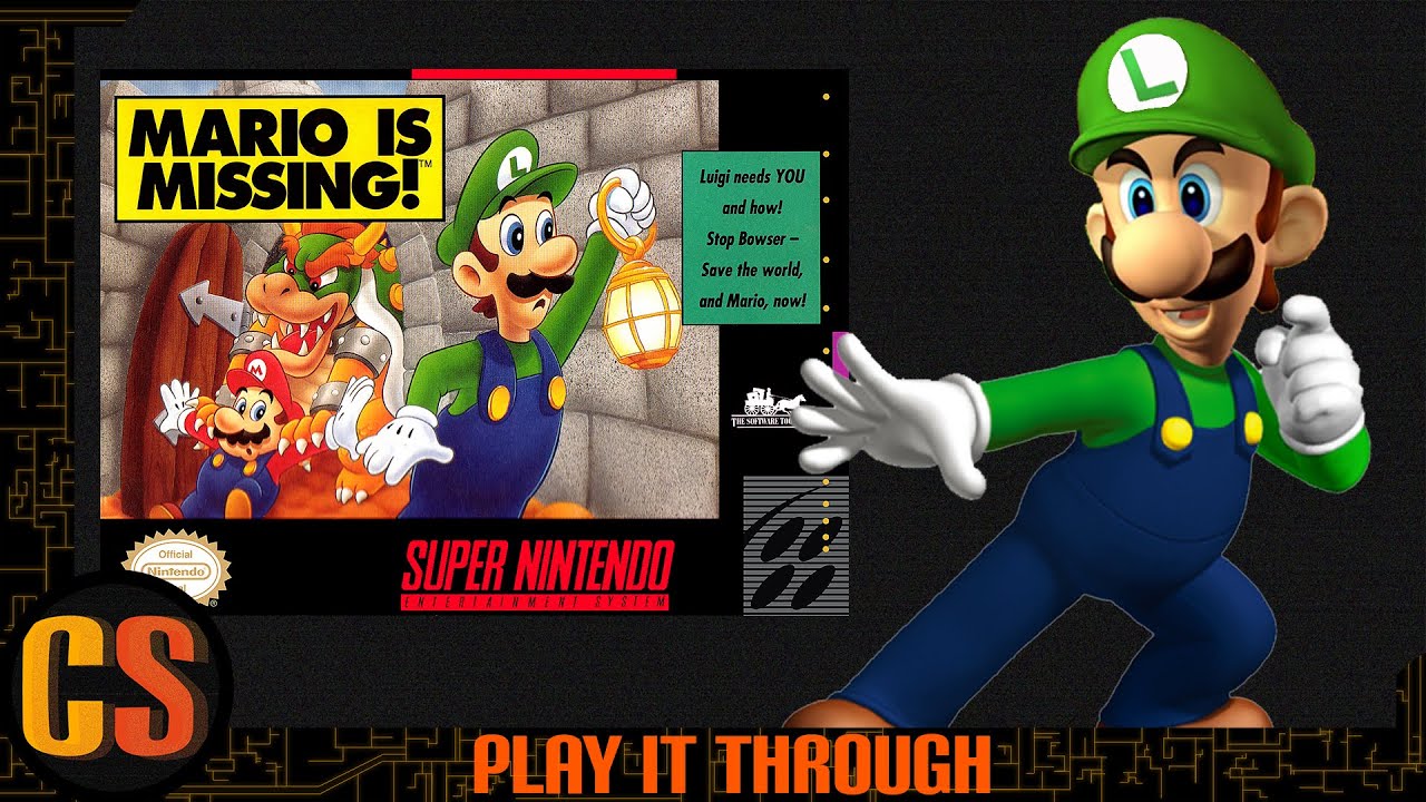 MARIO IS MISSING SNES - PLAY IT THROUGH