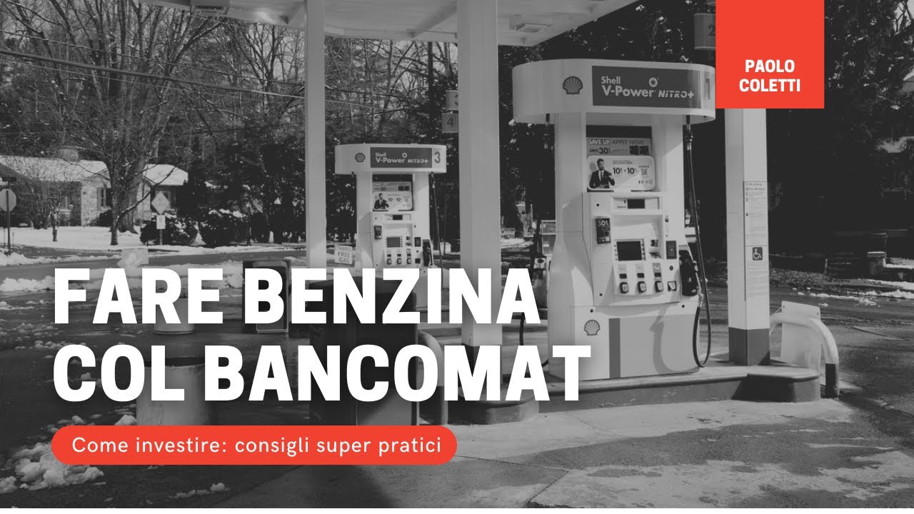 Fare benzina col bancomat