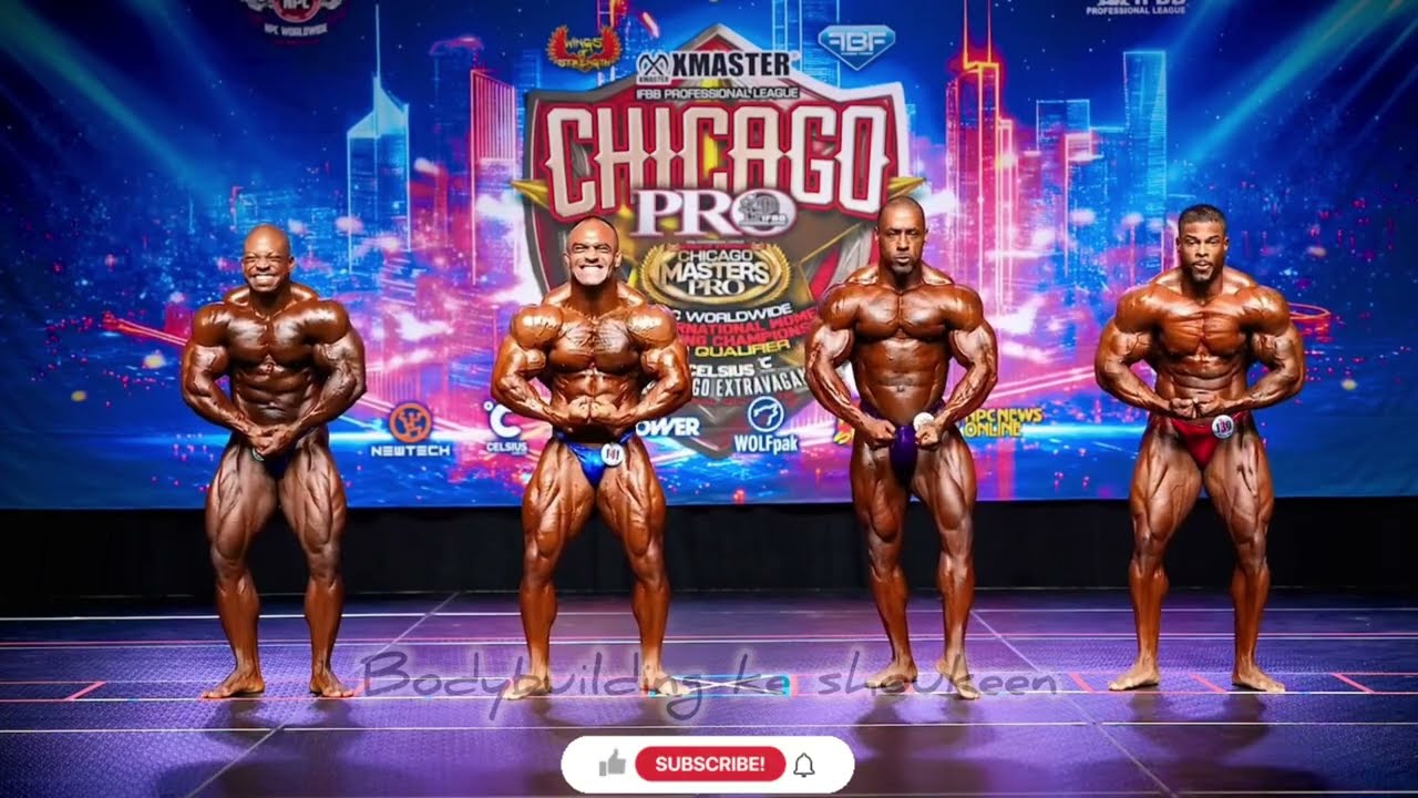 CHICAGO PRO 2025 || 212 Division #top4 bodybuilders || Bodybuilding ke shoukeen