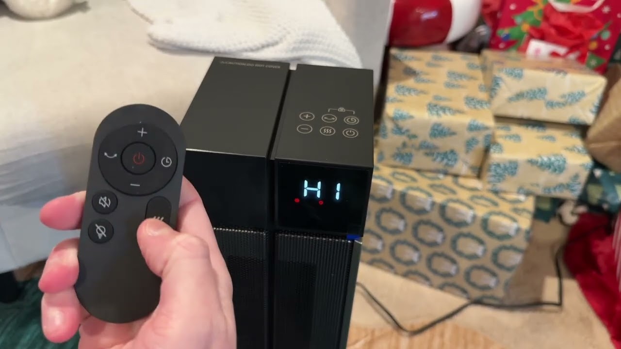 25” Space Heater Large Room with 120° Oscillation | My Real Experience