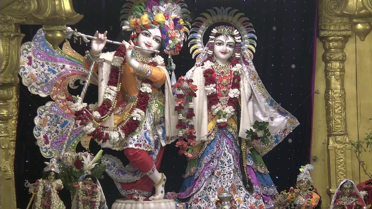 🙏🌟 Radha Gopinath Mandir Daily Live | Edison, NJ 🕉️🎶