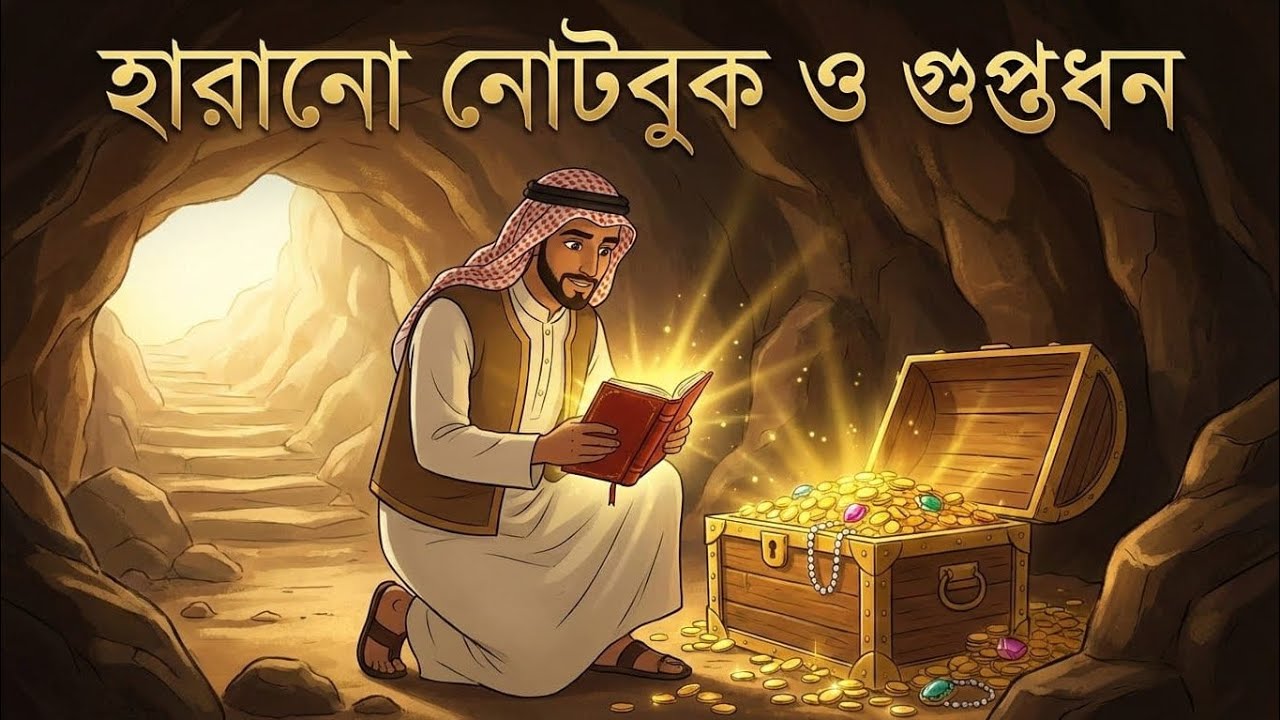 ​যে জাদুকরী বই একটি পুরো গ্রামকে বদলে দিল! ❤️হারানো নোটবুক ও গুপ্তধন | Bengali Islamic Story